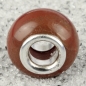 Edelstein-Bead Roter Jaspis