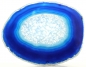 Achatscheibe blau , Gr. 6 / #036
