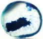 Achatscheibe blau , Gr. 6 / #045