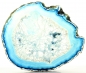 Achatscheibe blau , Gr. 6 / #053