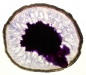 Achatscheibe violett , Gr. 5 / #006