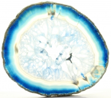 Achatscheibe blau , Gr. 6 / #054