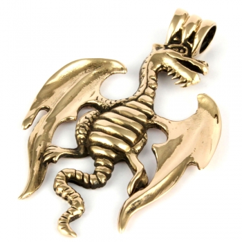 Anhänger Drache Bronze