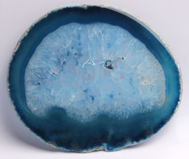 Achatscheibe blau , Gr. 5 / #004