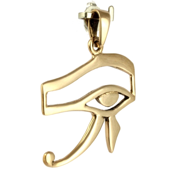 Anhänger  Auge des Horus  Bronze