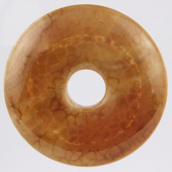 Donut Feuerachat 40 mm / #005