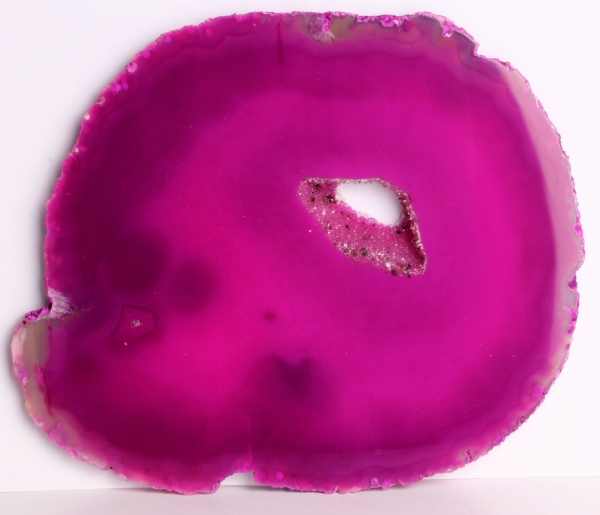 Achatscheibe pink , Gr. 4 / #002